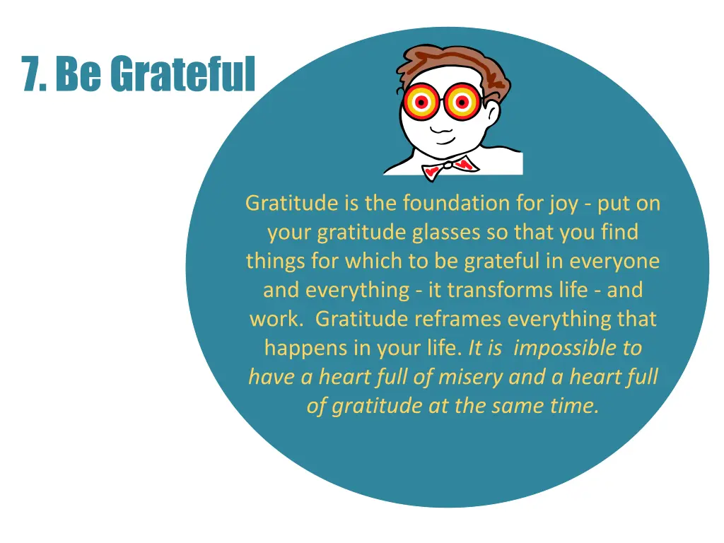 7 be grateful