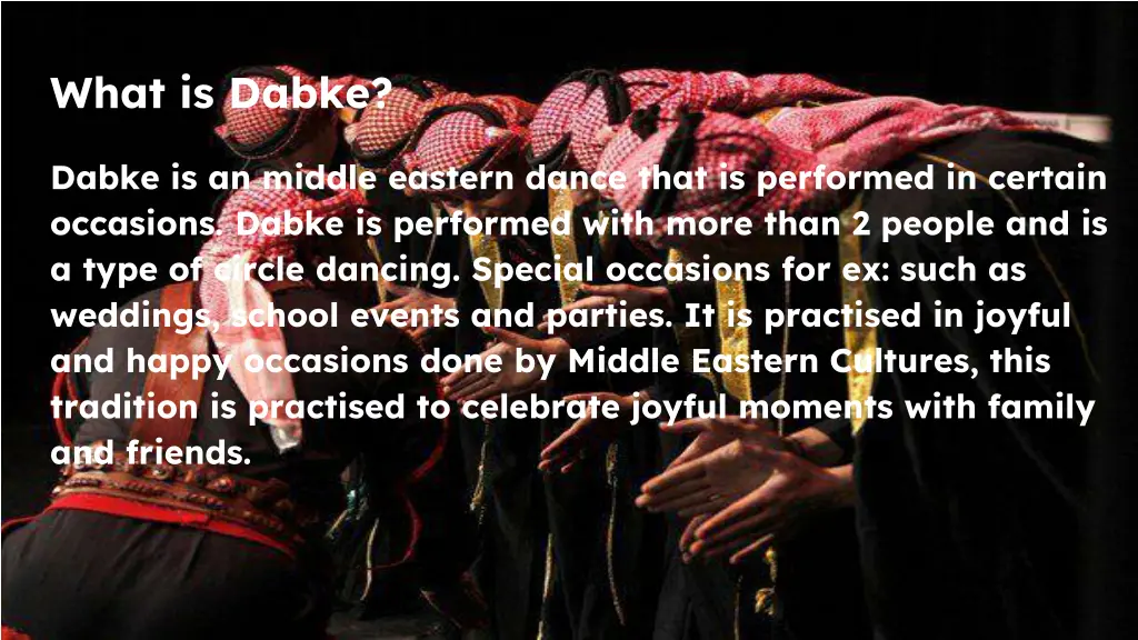 what is dabke