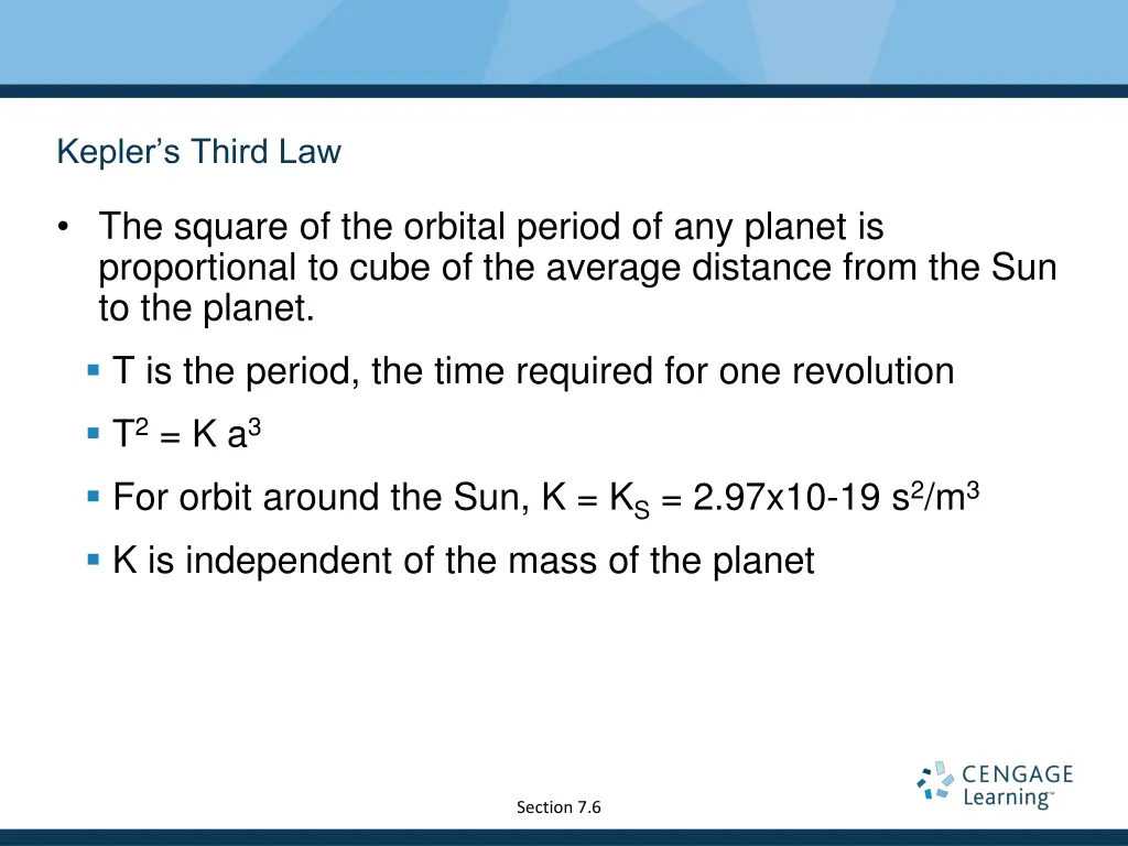 kepler s third law