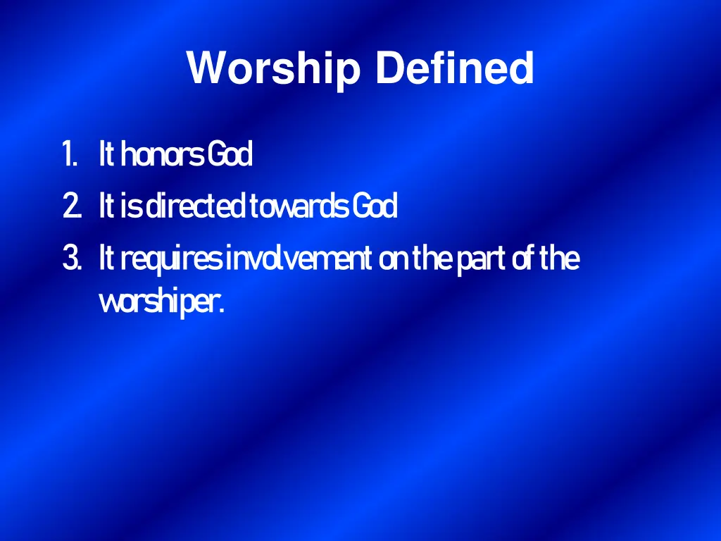 worship defined 1