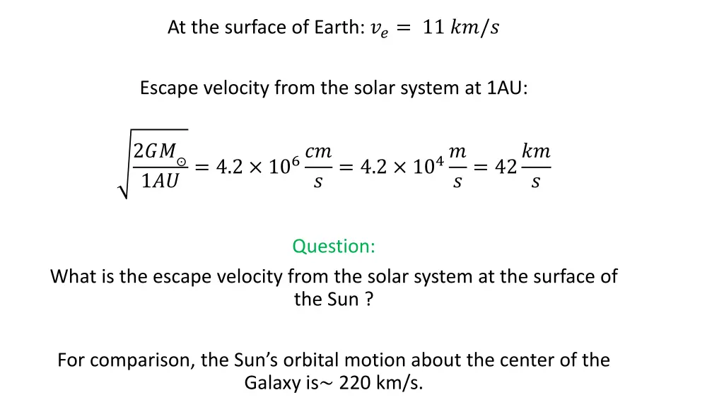 at the surface of earth 11