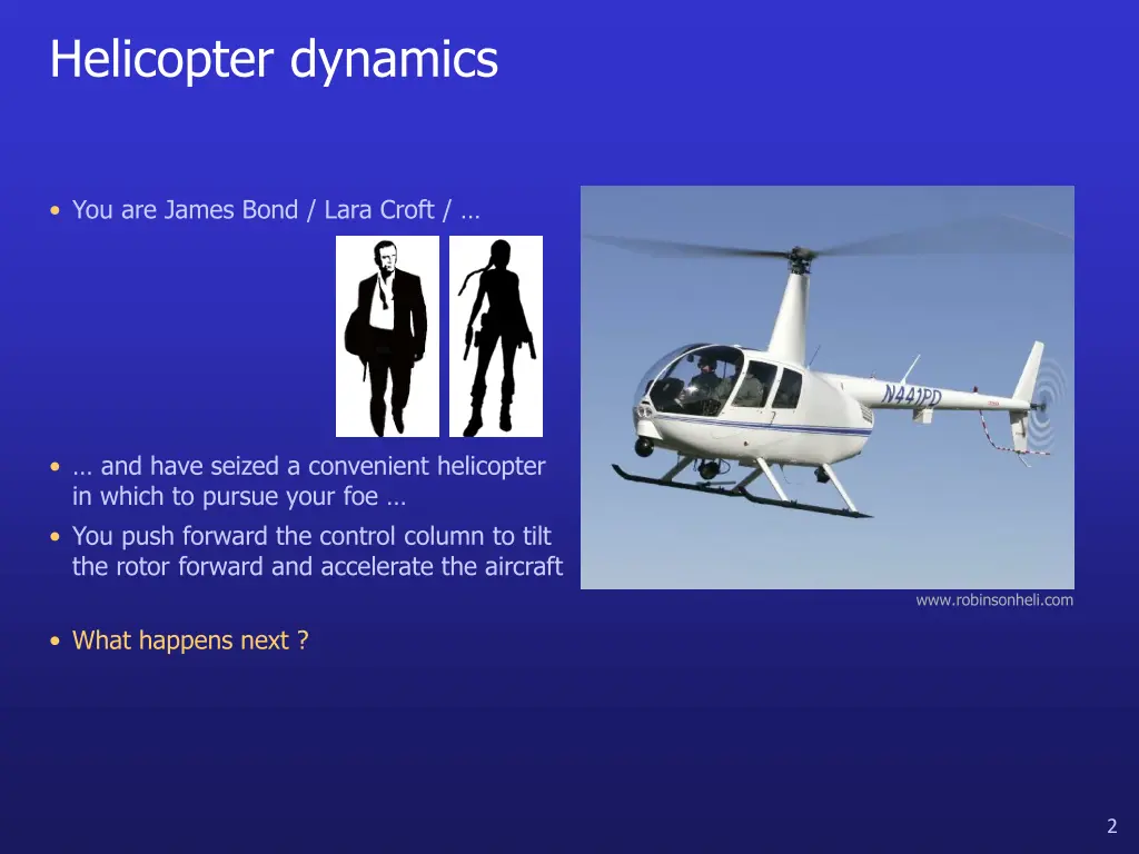 helicopter dynamics