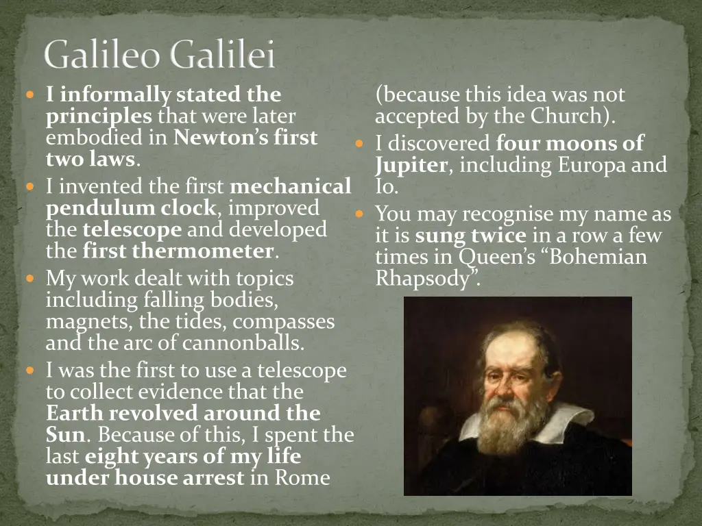 galileo galilei