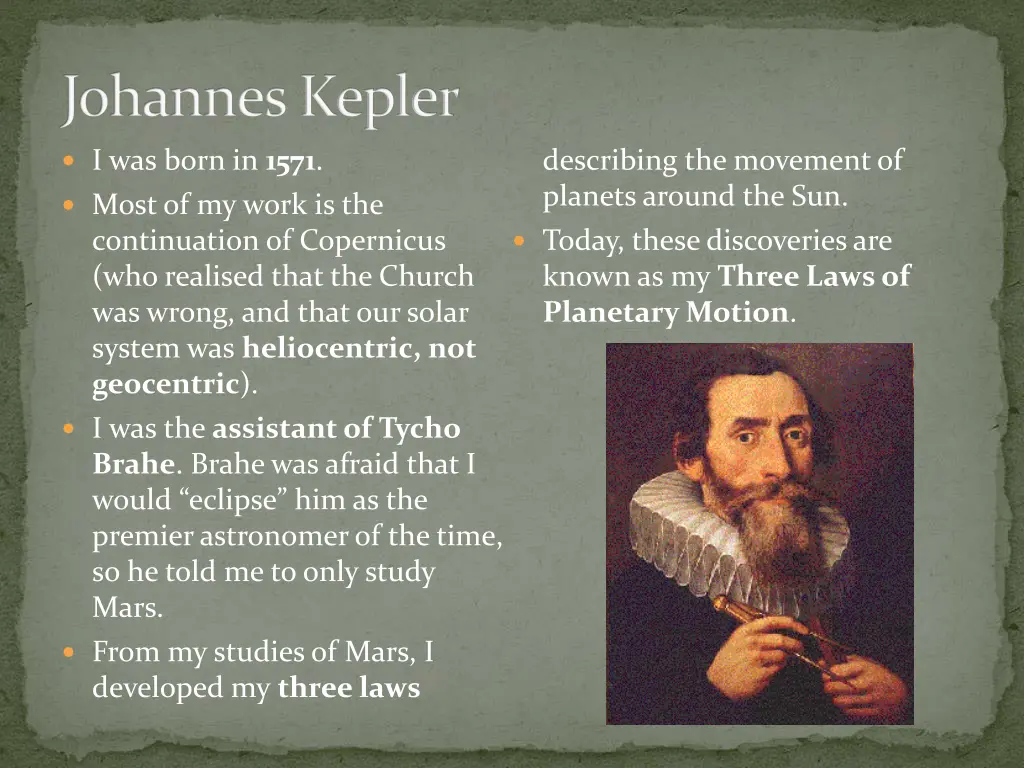 johannes kepler