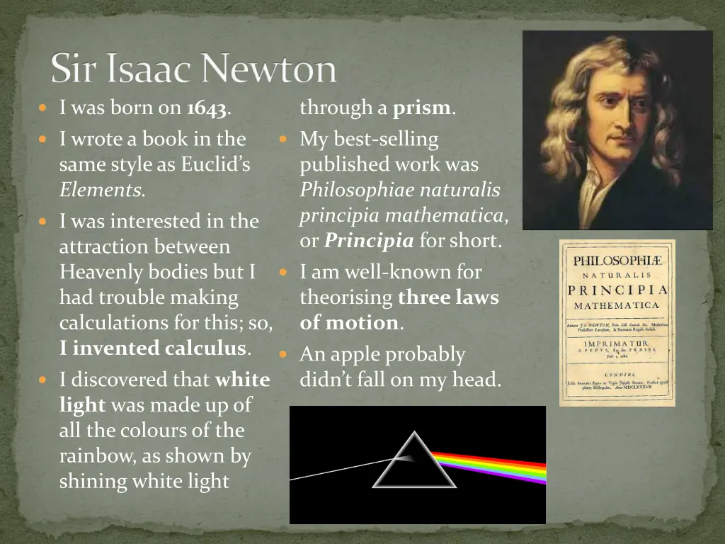 sir isaac newton