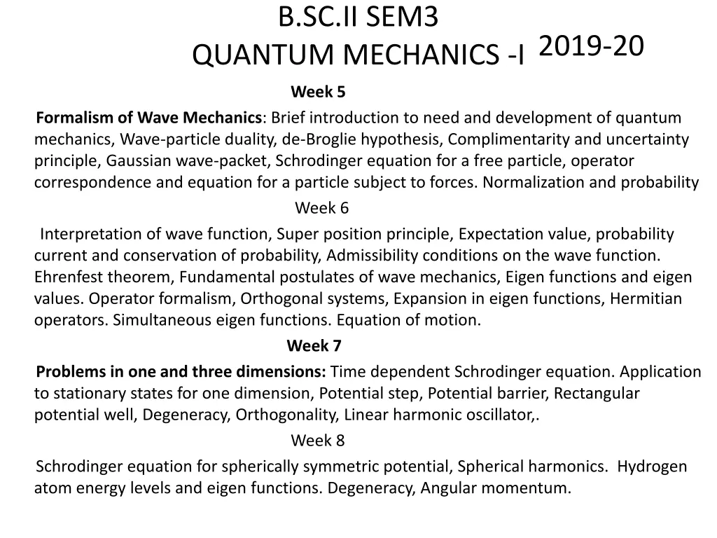 b sc ii sem3 1