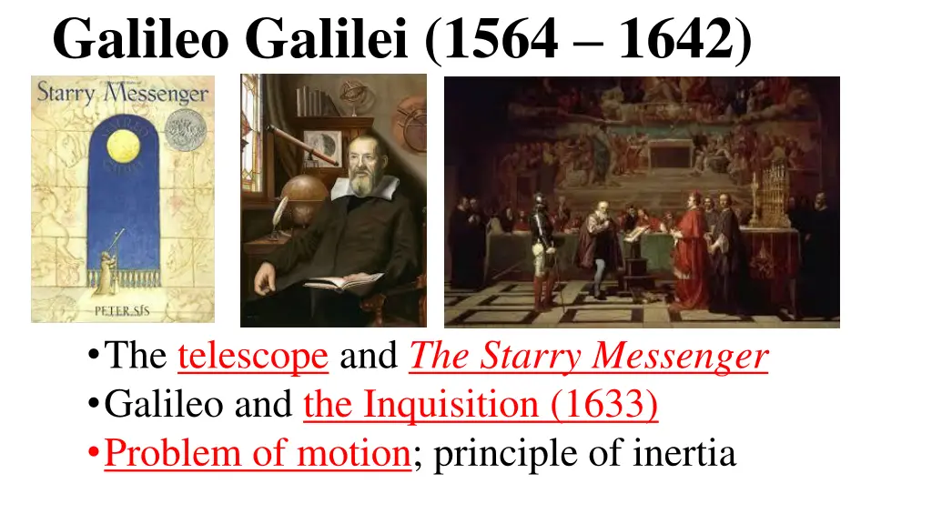 galileo galilei 1564 1642