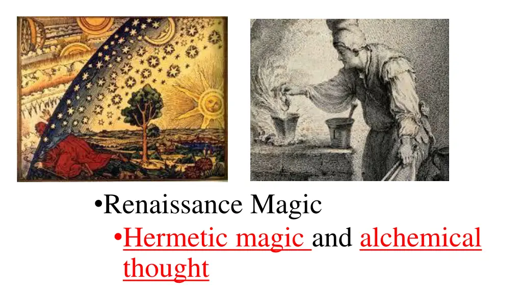 renaissance magic hermetic magic and alchemical