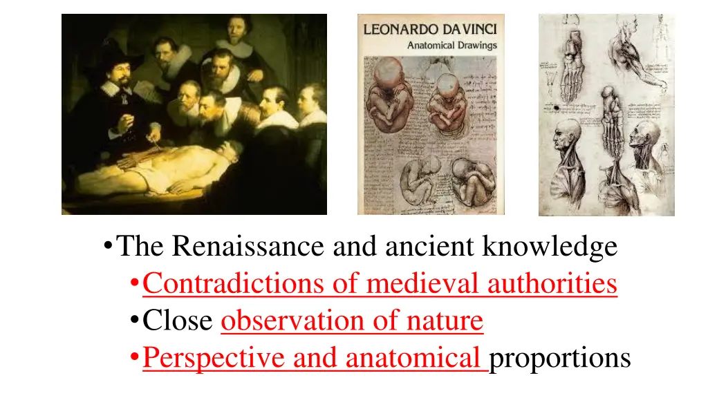 the renaissance and ancient knowledge