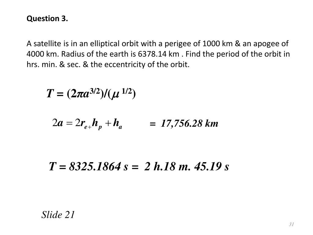 question 3