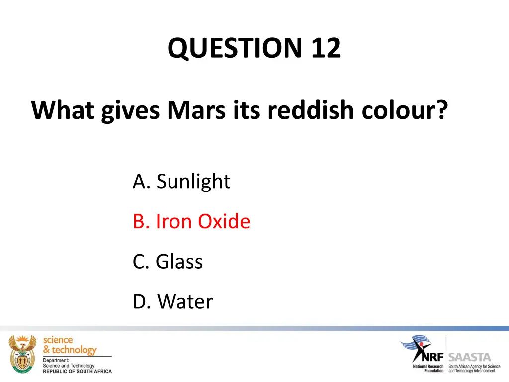 question 12