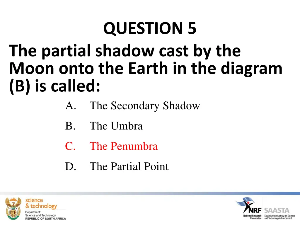 question 5