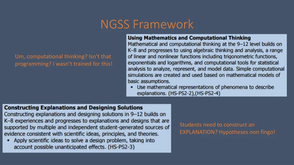 ngss framework 2