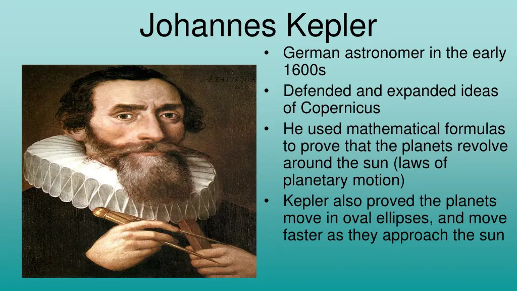 johannes kepler