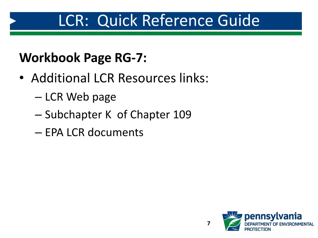 lcr quick reference guide 2