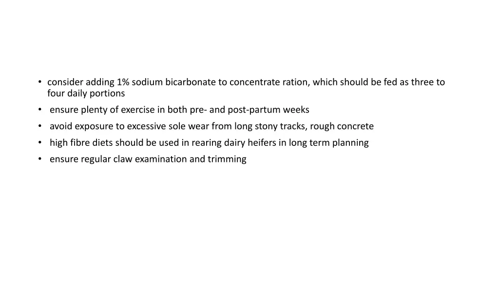 consider adding 1 sodium bicarbonate