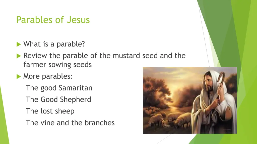 parables of jesus