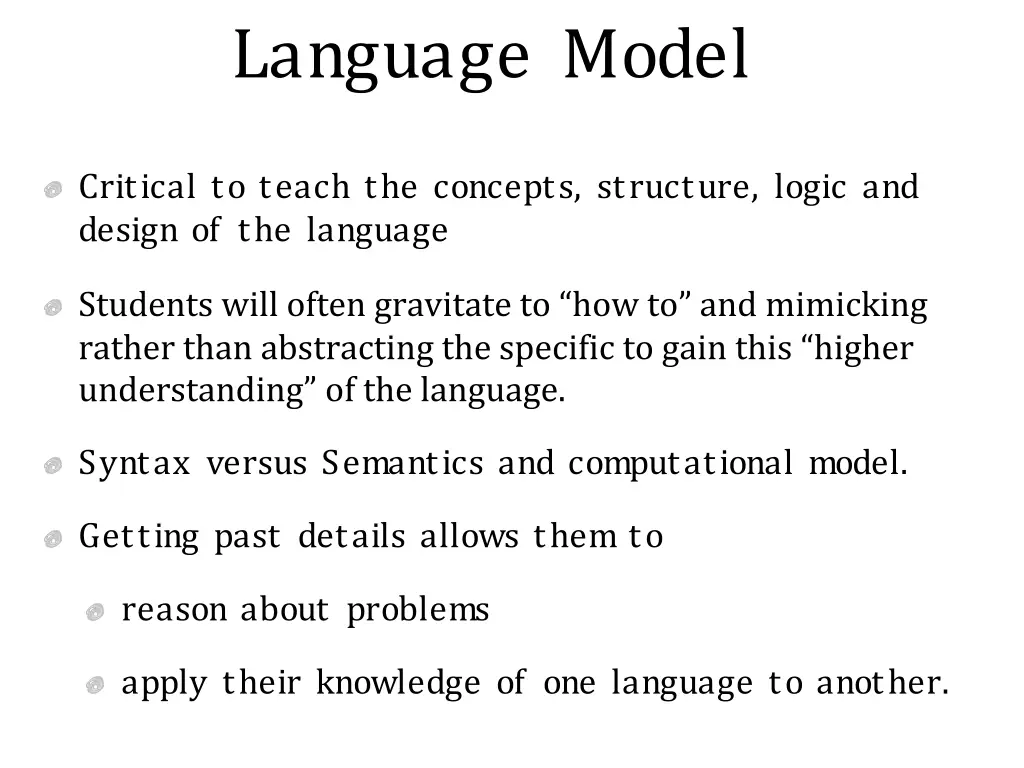 language model