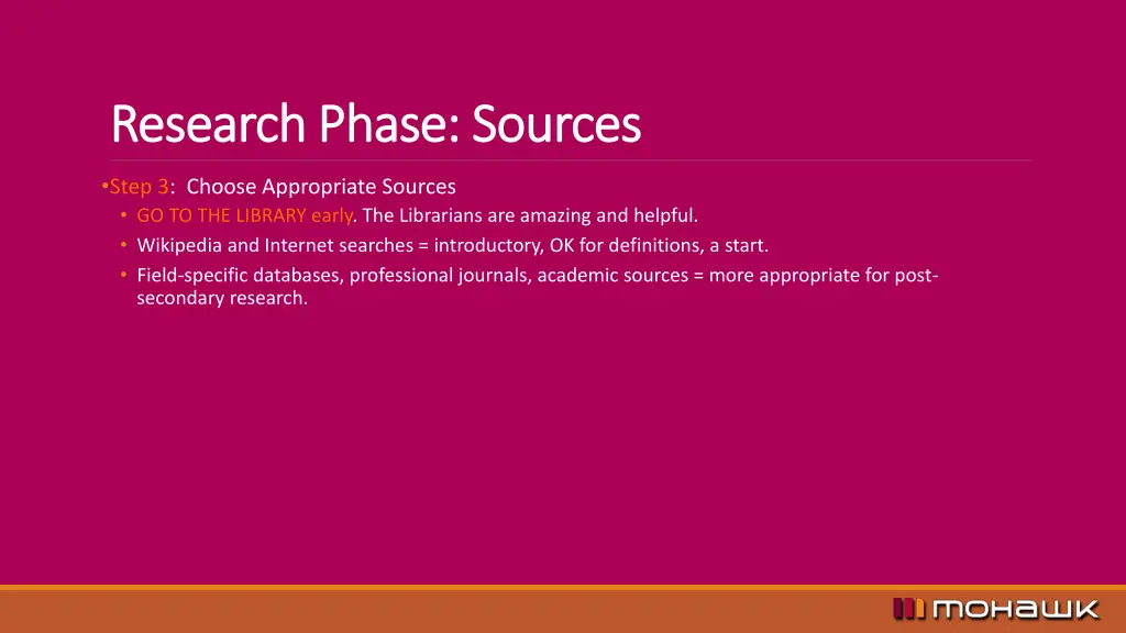 research phase sources research phase sources