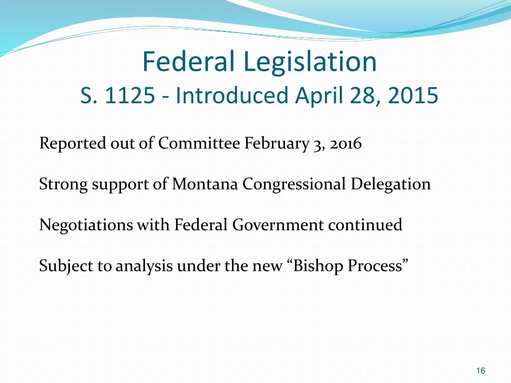 federal legislation s 1125 introduced april