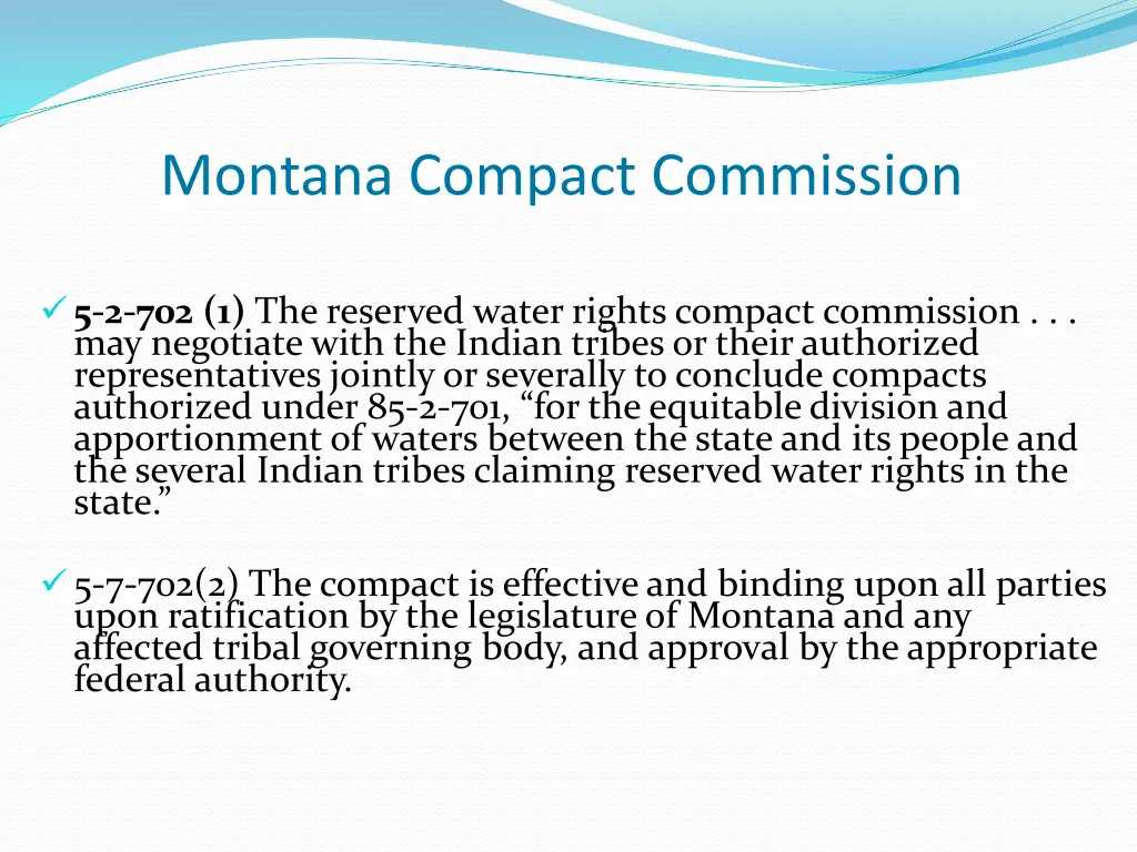 montana compact commission