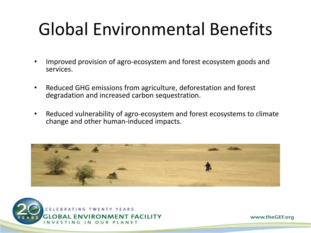 global environmental benefits