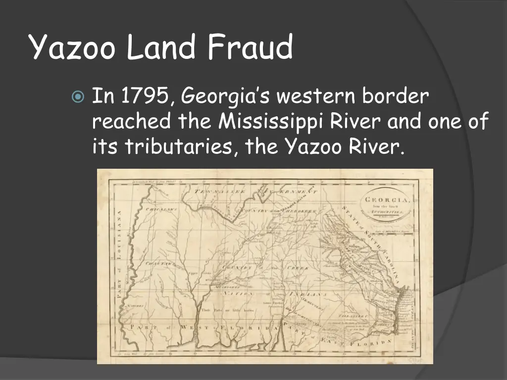 yazoo land fraud