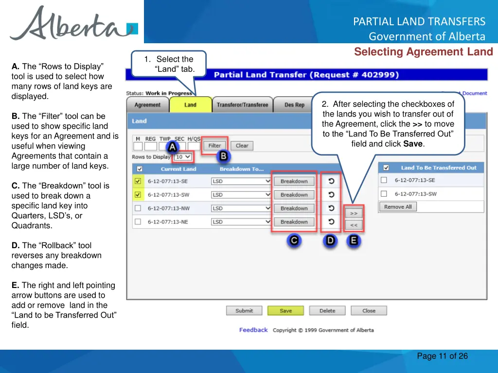 partial land transfers government of alberta 10