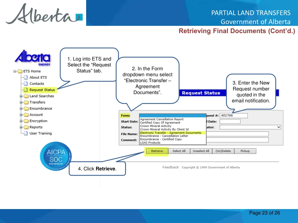 partial land transfers government of alberta 22