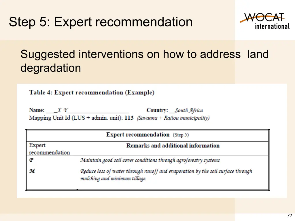 step 5 expert recommendation 1