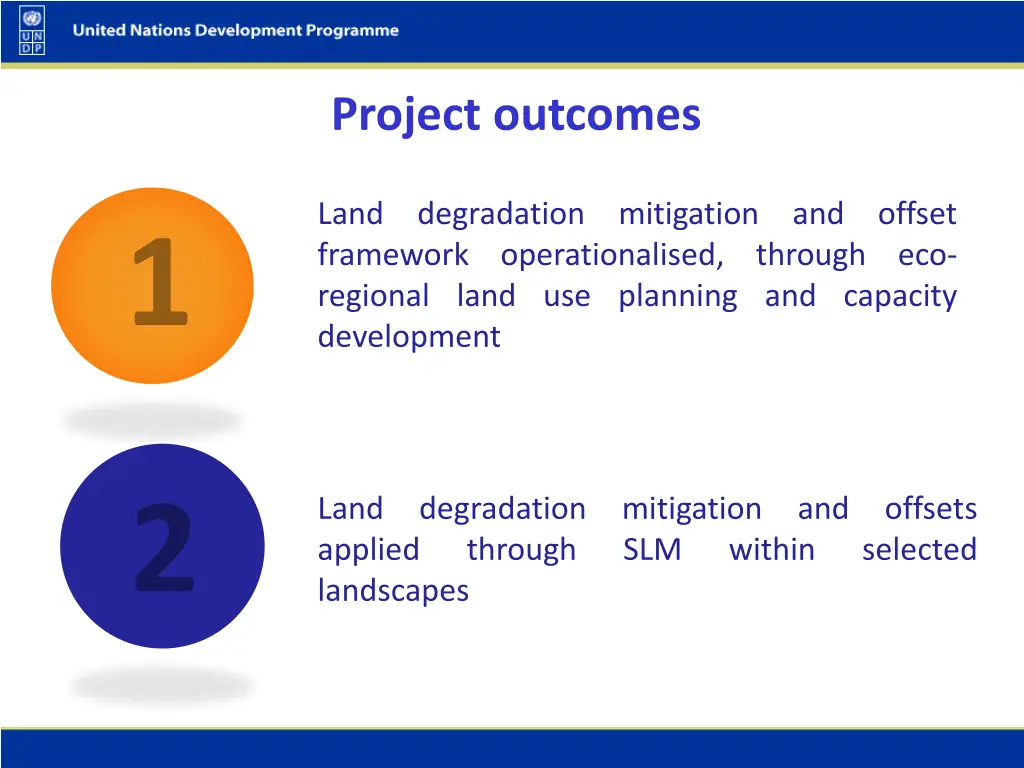 project outcomes