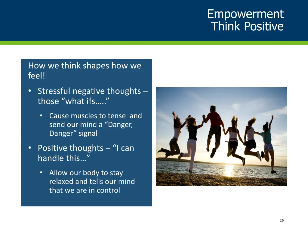 empowerment think positive