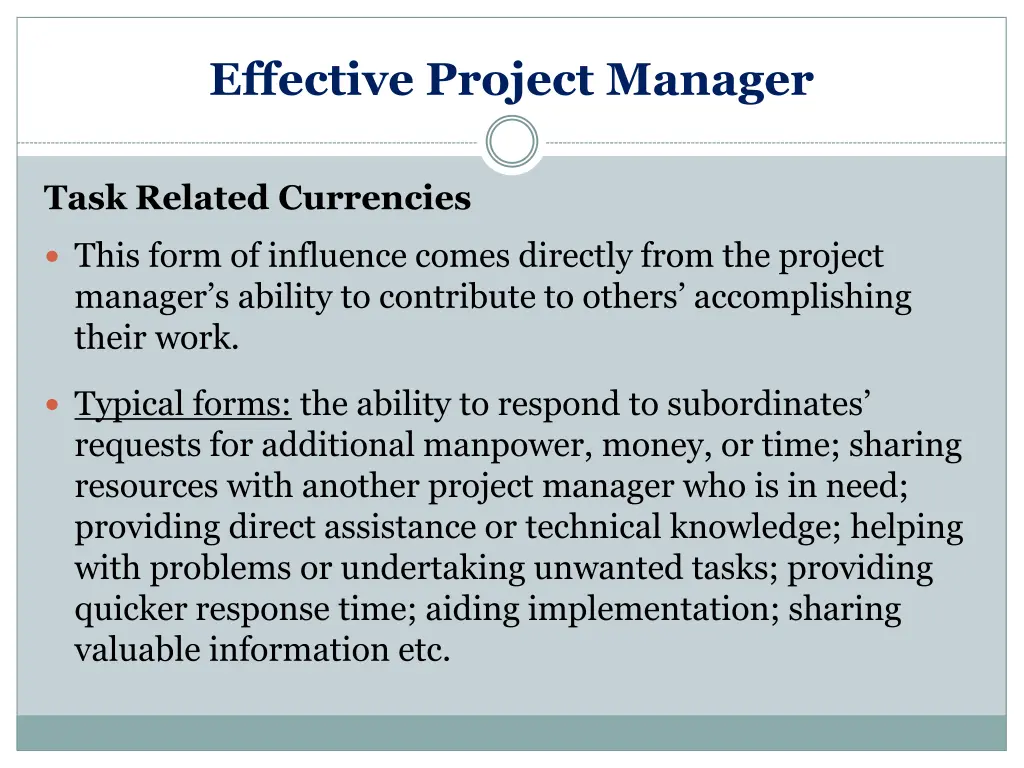 effective project manager 6