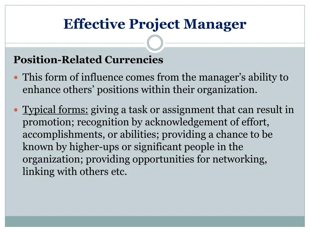 effective project manager 7