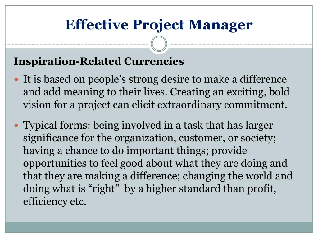 effective project manager 8