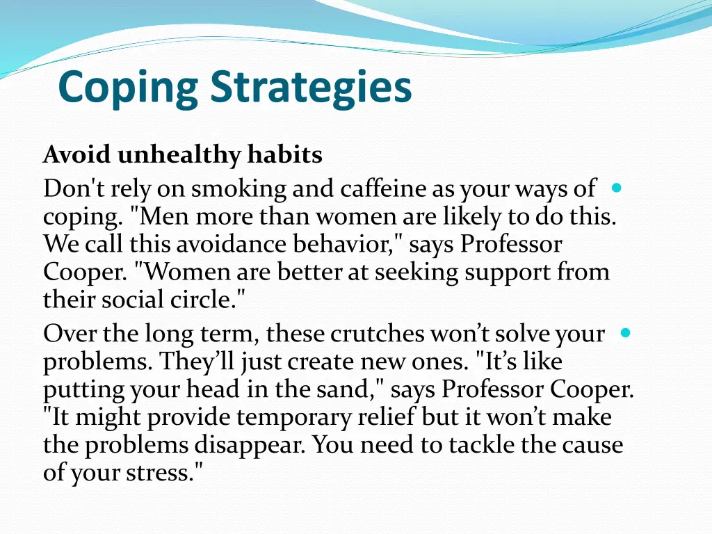 coping strategies 4