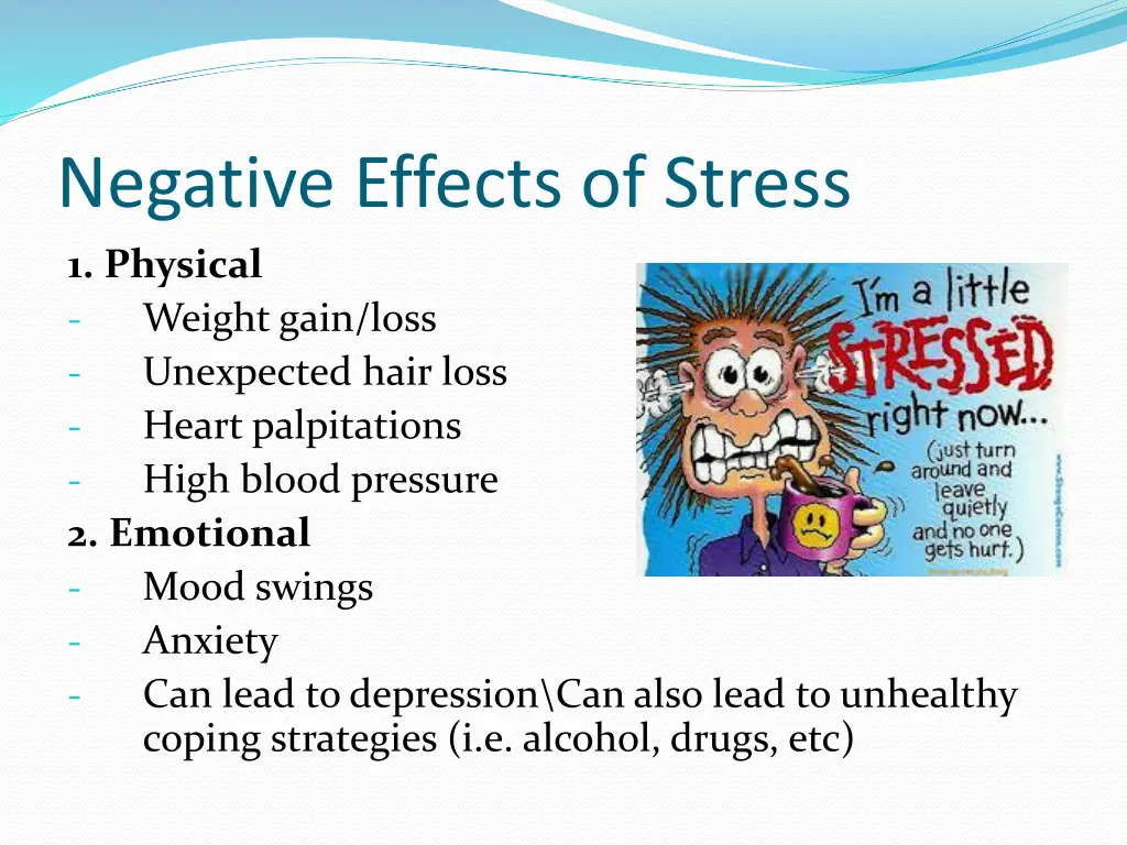 negative effects of stress 1 physical weight gain