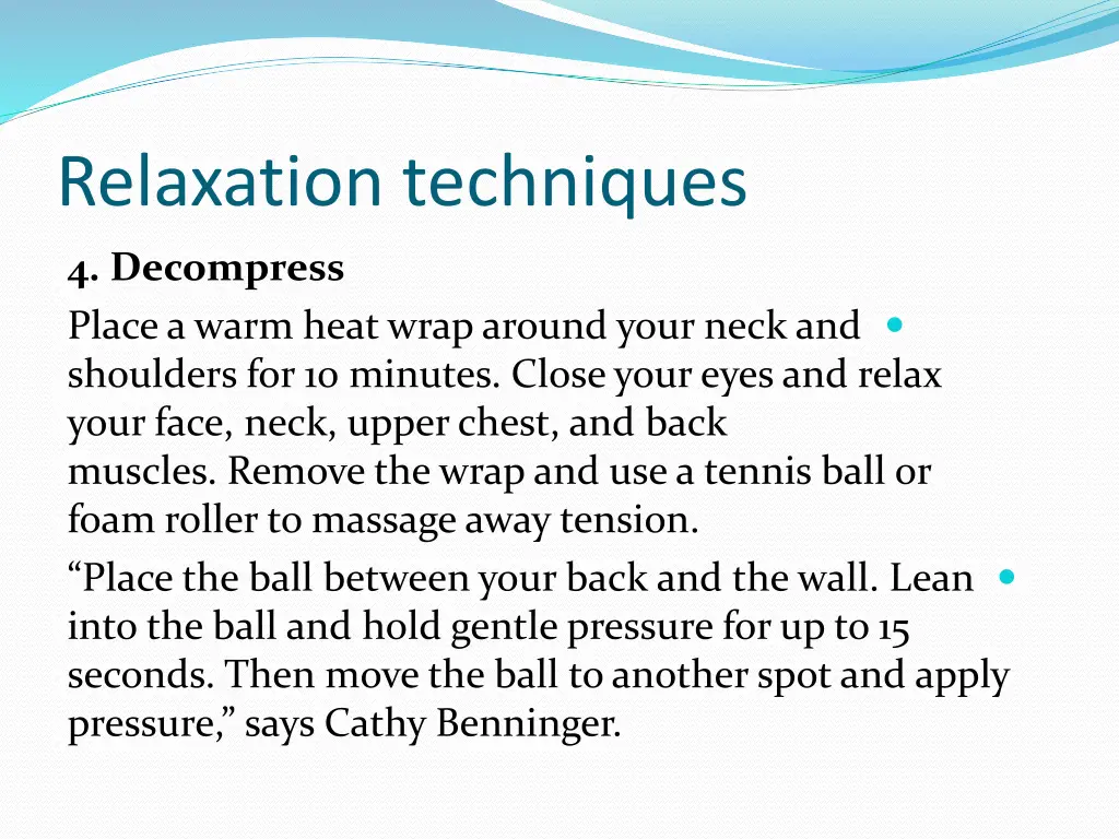 relaxation techniques 2