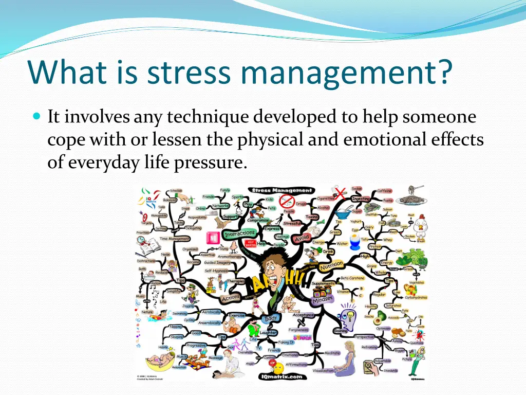 what is stress management