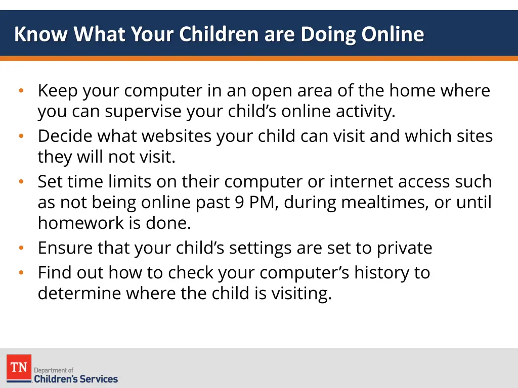 know what your children are doing online