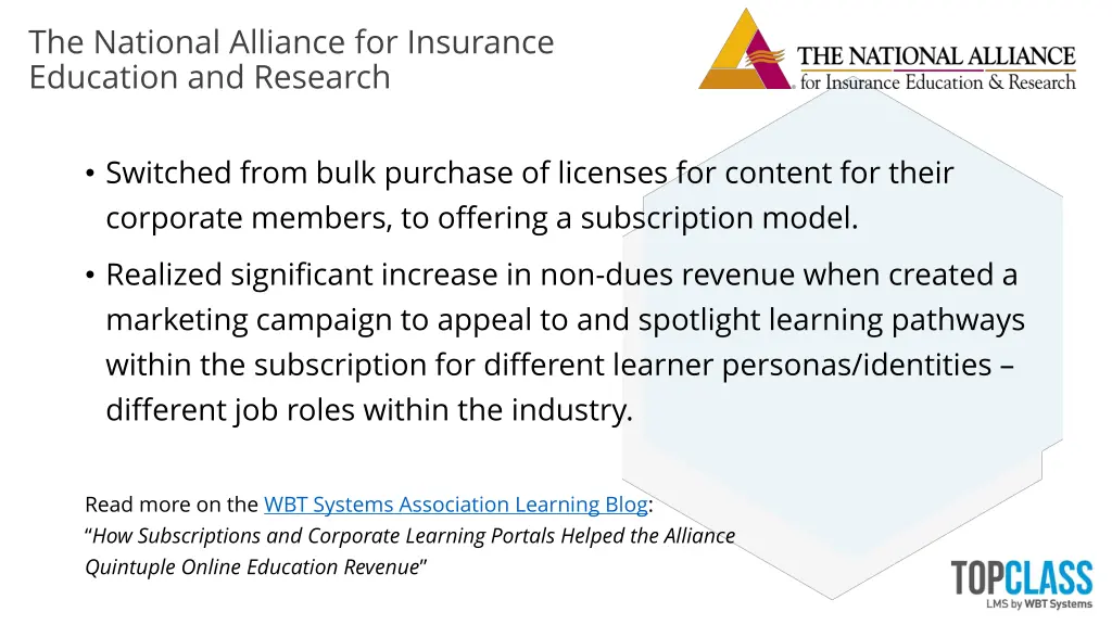 the national alliance for insurance education