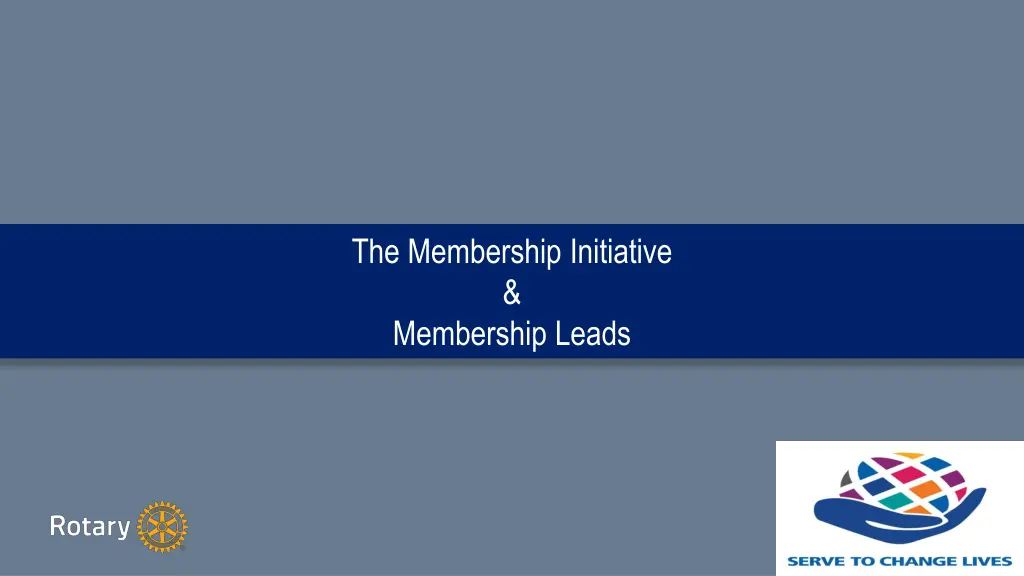 the membership initiative membership leads