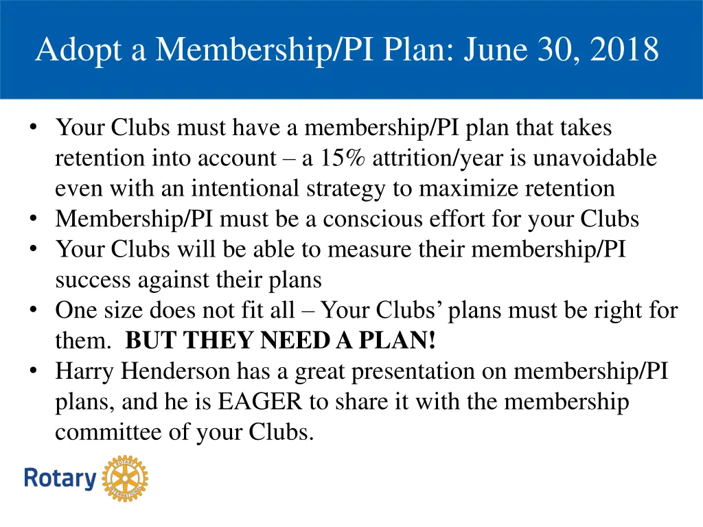 adopt a membership pi plan june 30 2018