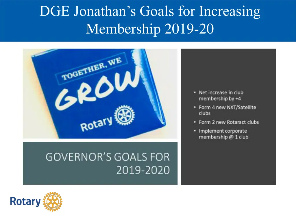 dge jonathan s goals for increasing membership 2