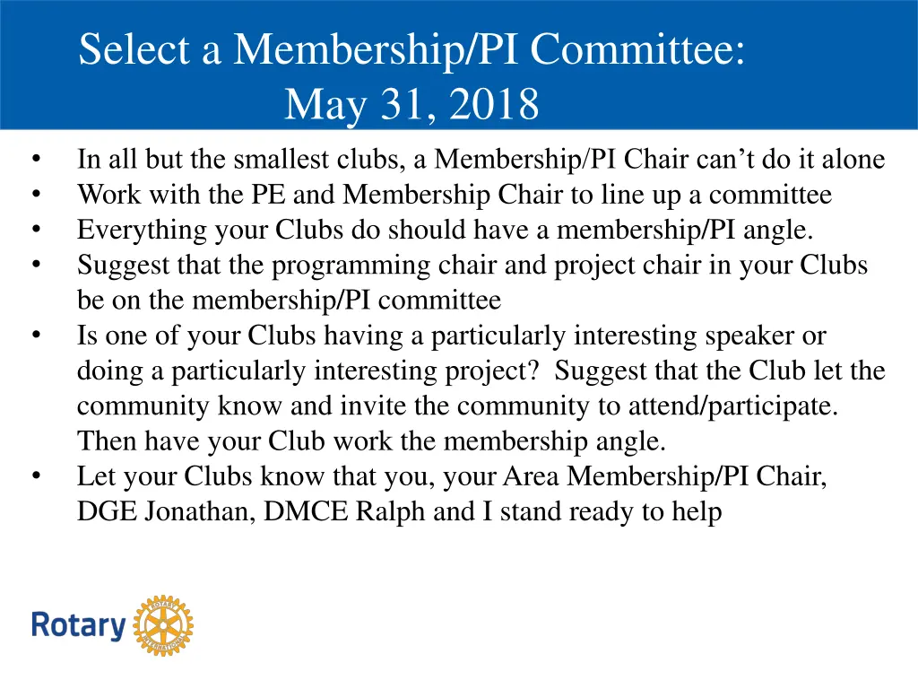 select a membership pi committee may 31 2018