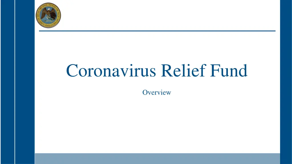 coronavirus relief fund