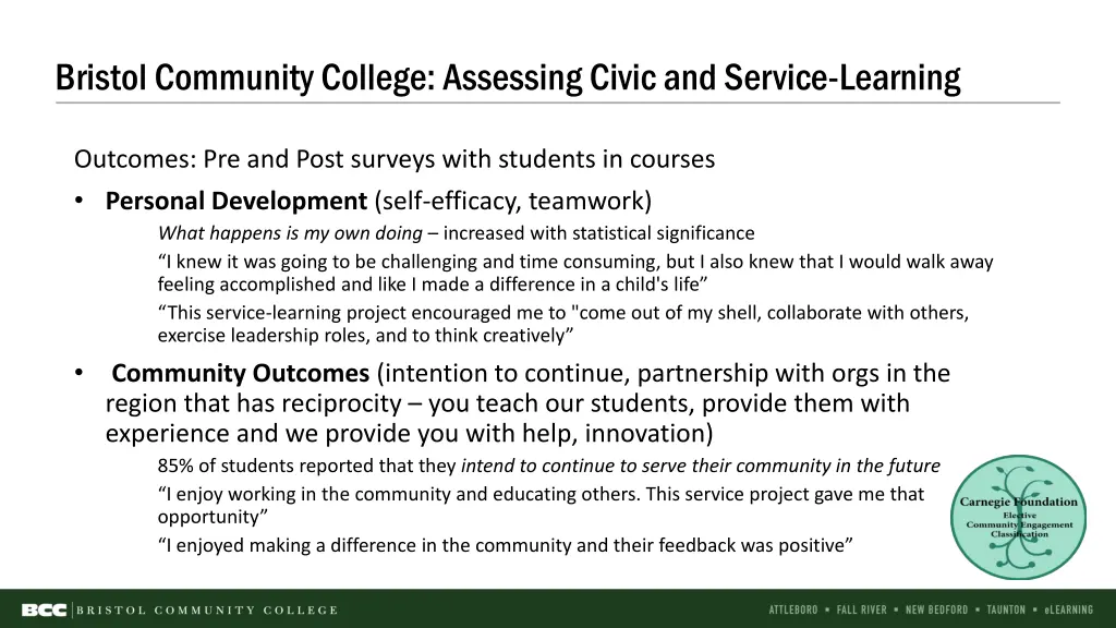 bristol community college assessing civic 4