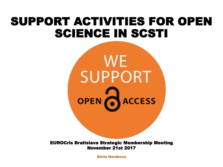 support activities for open support activities