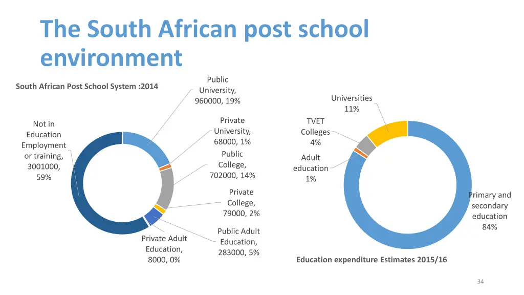 the south african post school environment public