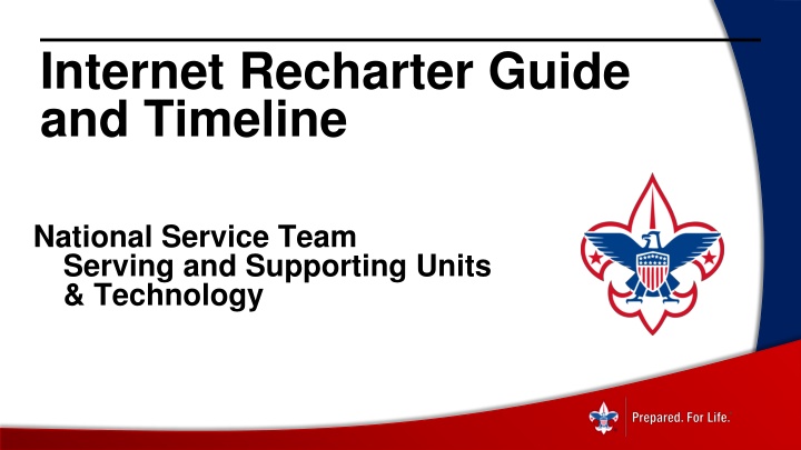 internet recharter guide and timeline